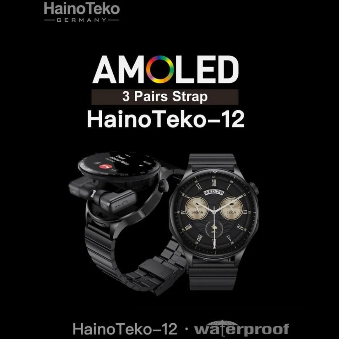 HainoTeko12 Waterproof Smartwatch